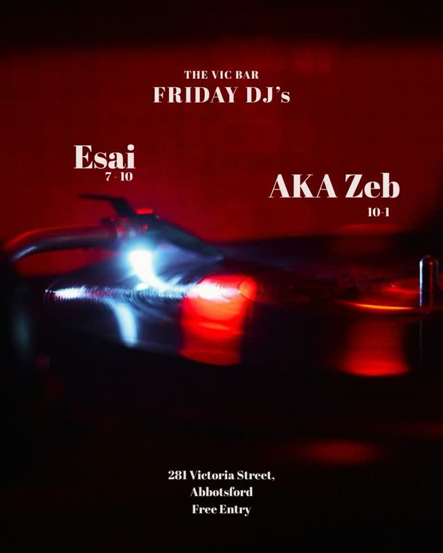 Friday DJ's