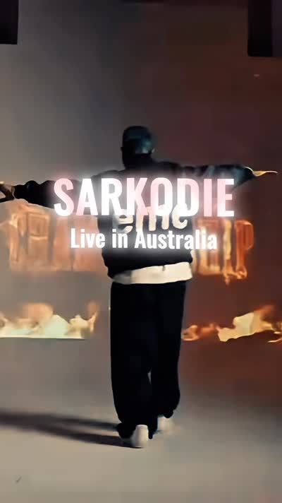 THE LANDLORD IS COMING. Sarkodie LIVE in Australia