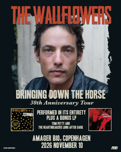 Oplev ikoniske The Wallflowers, når de indtager Amager Bio den 10. november