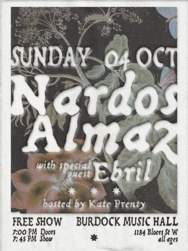 FREE SHOWS ARE BACK AT BURDOCK
