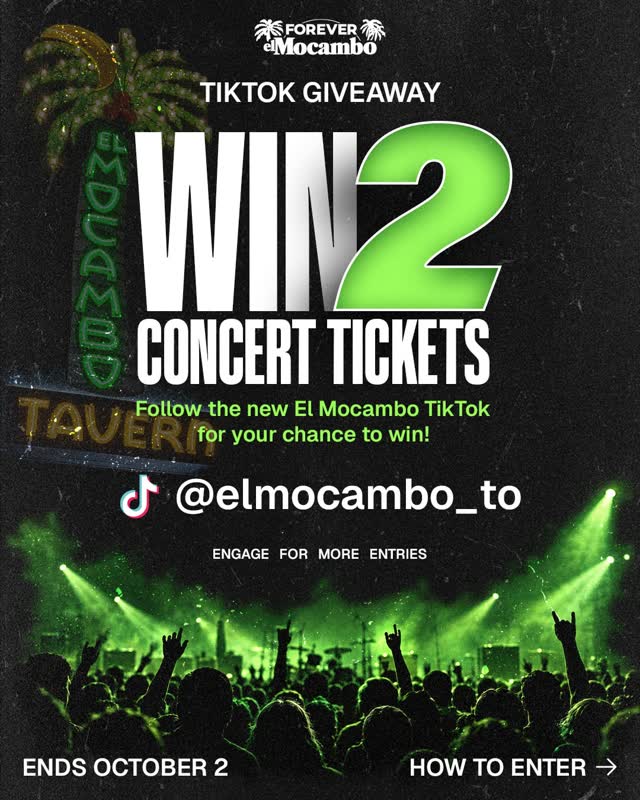WIN 2 CONCERT TICKETS AT THE EL MO.