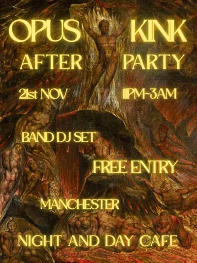 AFTERPARTY ANNOUNCEMENT