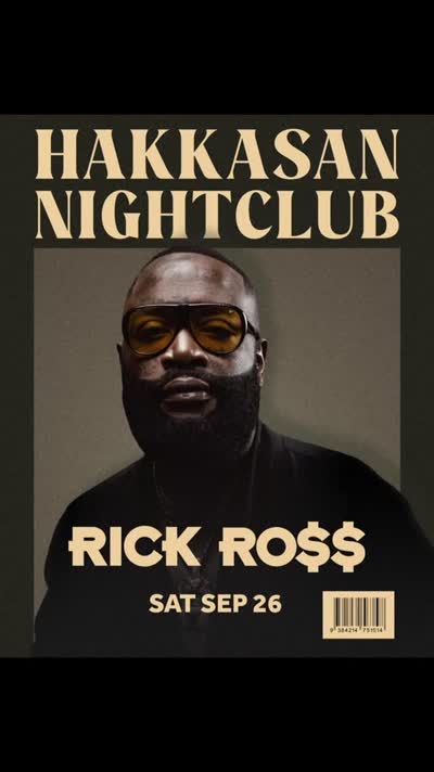 Hakkasan Nightclub - Rick Ross
