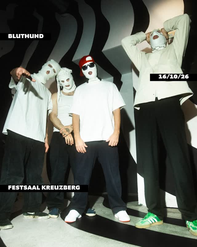 Bluthund Live On Stage mit B-Tight, Matze Engst, Antifuchs, Kalle Koschinsky, Tilly Pantha + King Nugget Gang