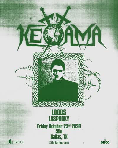 SUPPORT ANNOUNCE: @loods.jpg & @laspooky join @kettama at SILO Dallas next month on Fri, October 23rd for a SOLD OUT show
