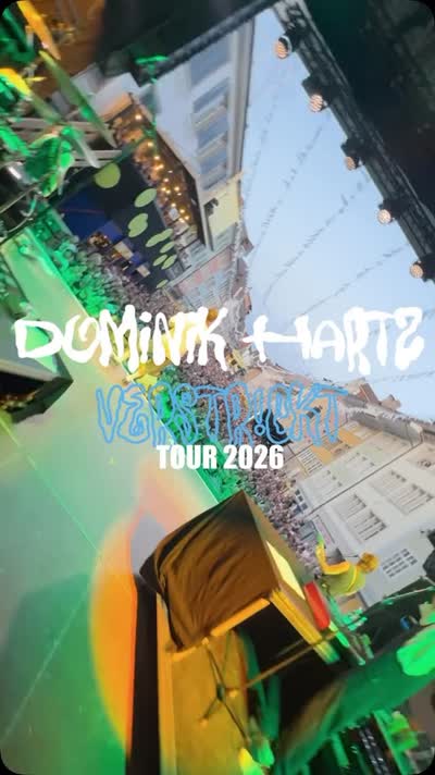DOMINIK HARTZ LIVE IN LEIPZIG & DRESDEN