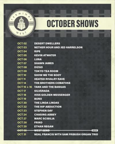 October Shows