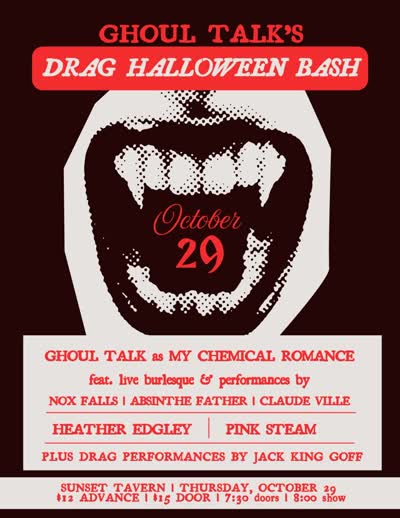 Ghoul Talk’s Drag Halloween Bash