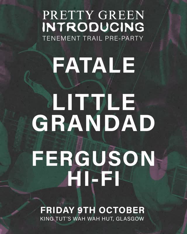 Pretty Green x Tenement Trail Pre-Party