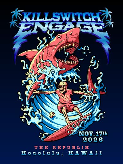 SHOW ANNOUNCEMENT: @killswitchengage is calling all headbangers to The Republik on November 17