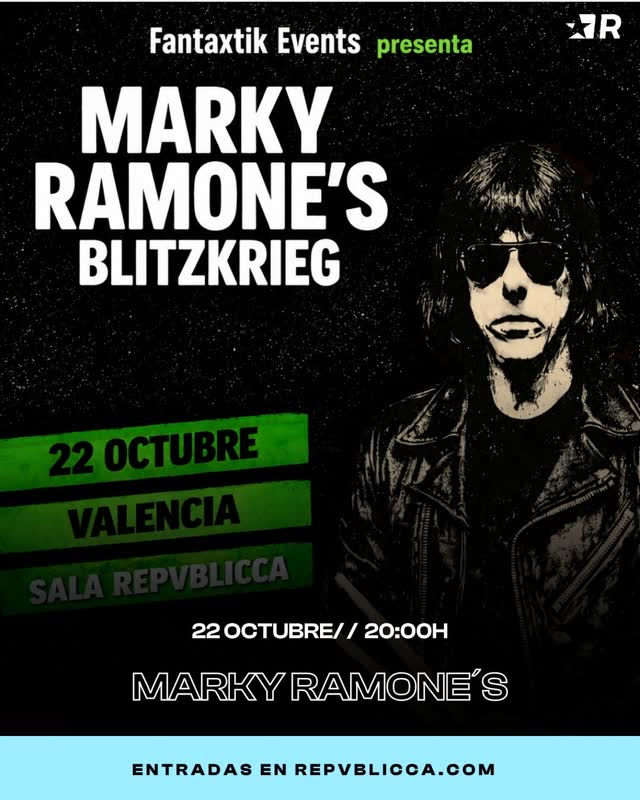 MARKY RAMONE – 40 YEARS OF PUNK ROCK