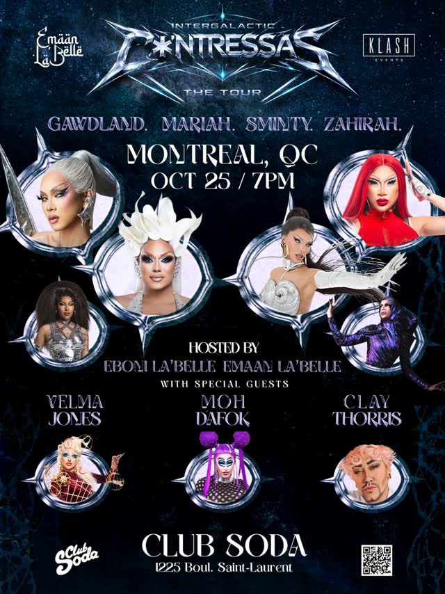 Intergalactic Contressa The Tour