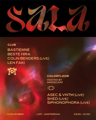 Sala November 14 | Colorfloor & Club Techno