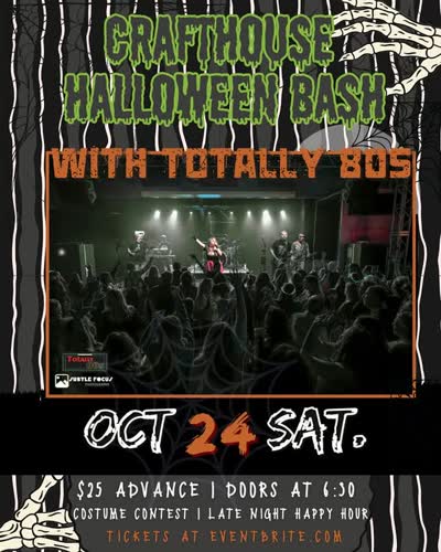 Crafthouse Halloween Bash with Totally 80s