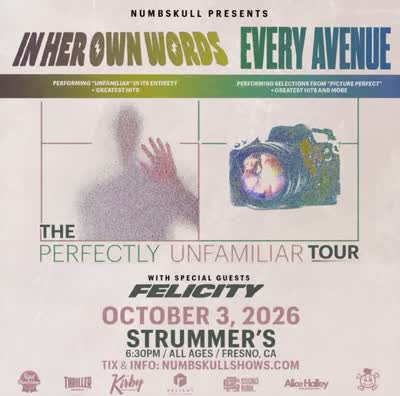 The Perfectly Unfamiliar Tour plus Felicity