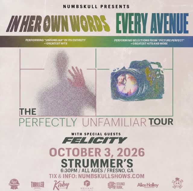 The Perfectly Unfamiliar Tour plus Felicity