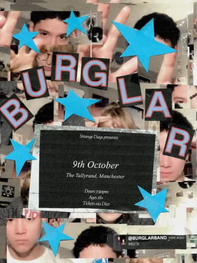 BURGLAR at The Tallyrand