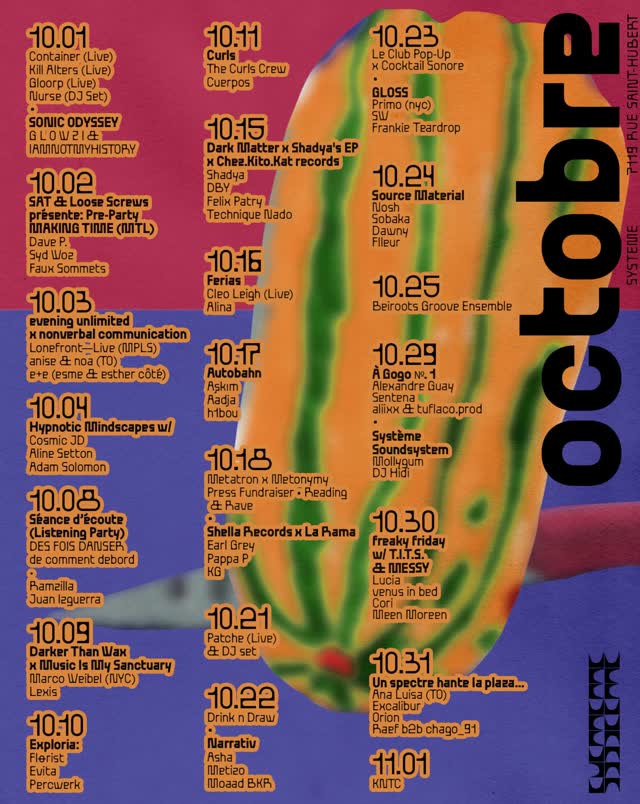 octobre SYSTEME