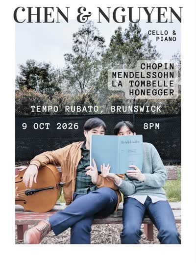 MARCUS CHEN & LEO NGUYEN: CHOPIN, MENDELSSOHN, LA TOMBELLE & HONEGGER