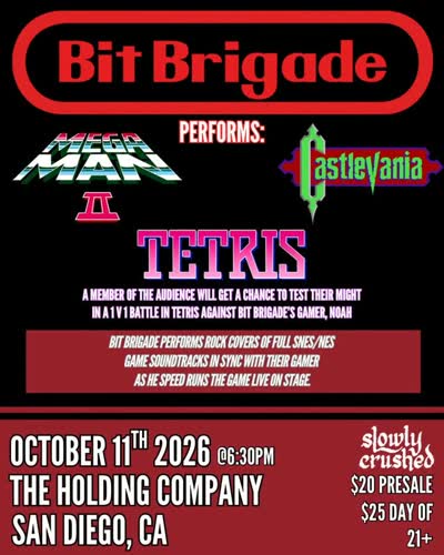 @bitbrigade live at The Holding Company