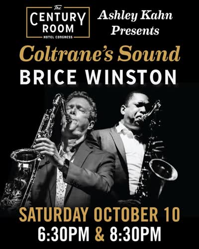 Happy 100th birthday to John Coltrane! The Century Room will celebrate Coltrane on Saturday October 10th with saxophonist Brice Winston and special guest emcee Ashley Kahn