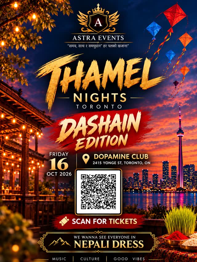 THAMEL NIGHTS TORONTO — DASHAIN EDITION