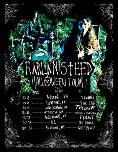 Harlan Steed Halloween Tour 2026