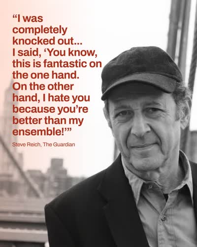 Steve Reich at 90