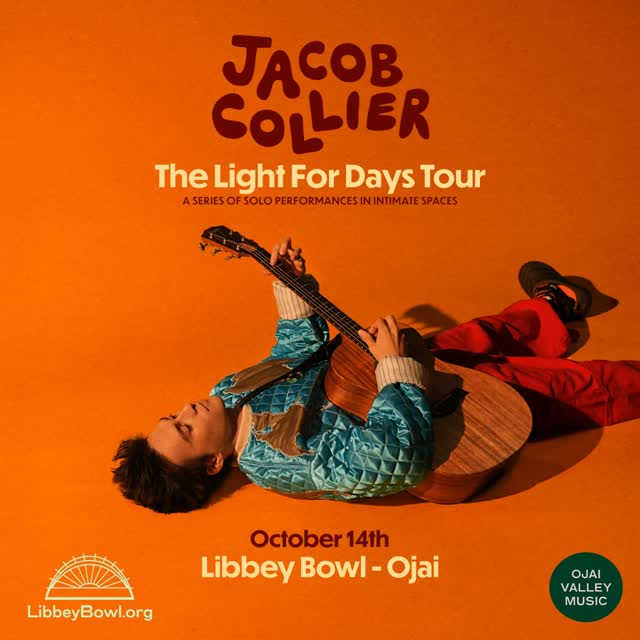 We have limited tickets available for the once-in-a-generation artist Jacob Collier at Libbey Bowl on Oct. 14🎶✨ Please email concerts@ojaivalleymusic.com with your name, where you live, and why you love this visionary artist and we’ll email your our secret link 👀 Don’t miss out! #jacobcollier #ojai #ojaicalifornia #libbeybowl