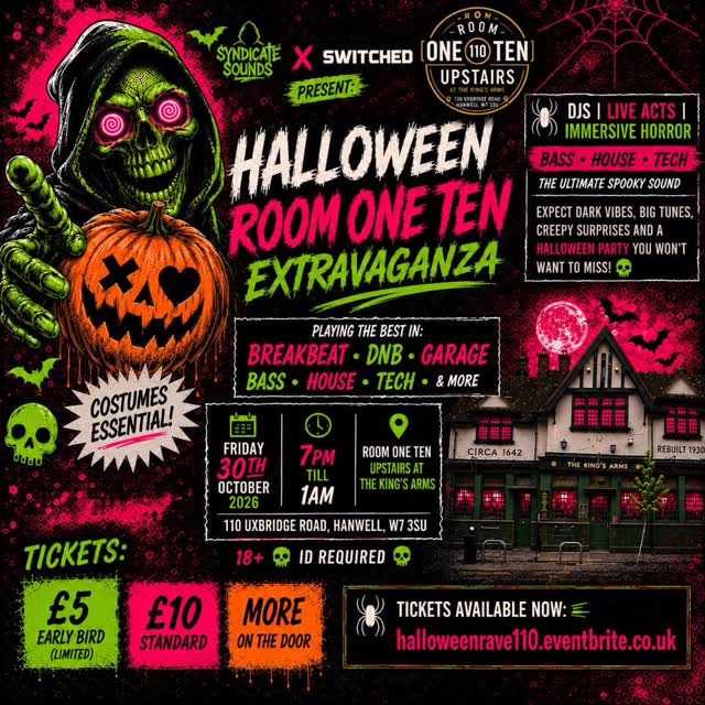 HALLOWEEN ROOM ONE TEN EXTRAVAGANZA