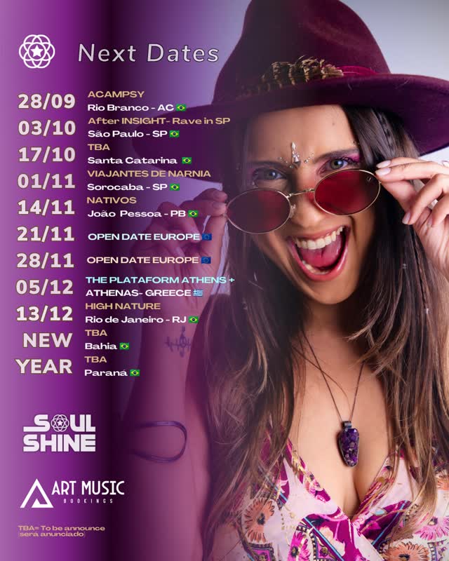 Soul Shine Next Dates Tour