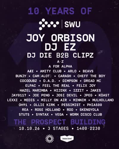 SWU.FM 10th Anniversary / PROSPECTIVE Series Opening Weekend