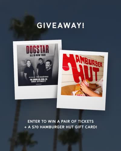 GIVEAWAY ALERT !!️ Dogstar at The Sound