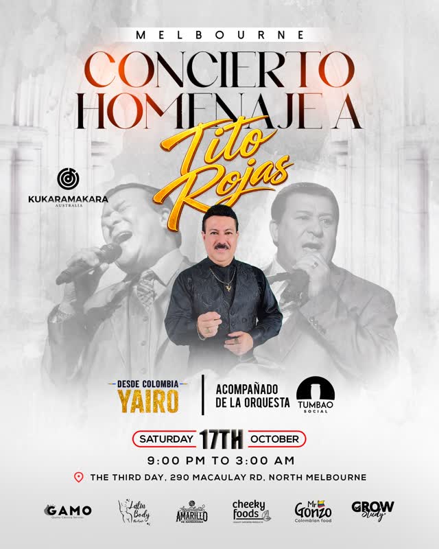 Concierto Homenaje a Tito Rojas