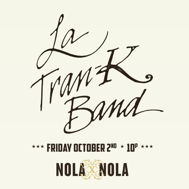 Una Noche de Musica Latina con LA TRAN-K BAND!