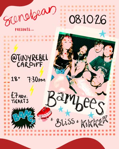 Scenebean Presents: Rock Showdown featuring Bambee's, Bliss Wales, and Kikker Are Garbage