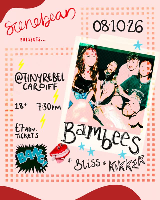 Scenebean Presents: Rock Showdown featuring Bambee's, Bliss Wales, and Kikker Are Garbage