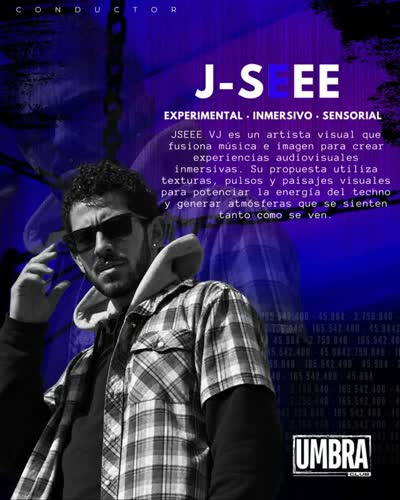 J-SEEE VJ · ARTISTA VISUAL 🎥⛓️🔊💥