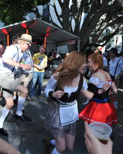 Oktoberfest at @unswRoundhouse Beer Garden