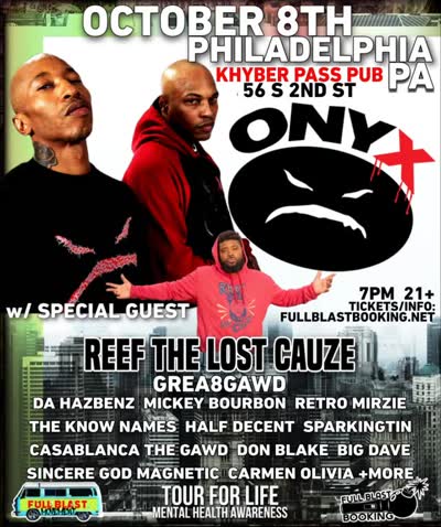 PHILLY Fall Tour ft @onyx_hq