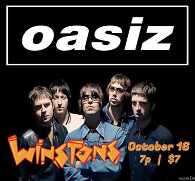 San Diego's premier tribute band to the Kings of Britpop music @oasiz_usa will be at @WinstonsOB on Friday, Oct 16th! This is an Early Show, running 7 to 9pm, for 2 hours of pure BritPop magic!