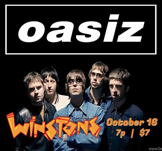 San Diego's premier tribute band to the Kings of Britpop music @oasiz_usa will be at @WinstonsOB on Friday, Oct 16th! This is an Early Show, running 7 to 9pm, for 2 hours of pure BritPop magic!