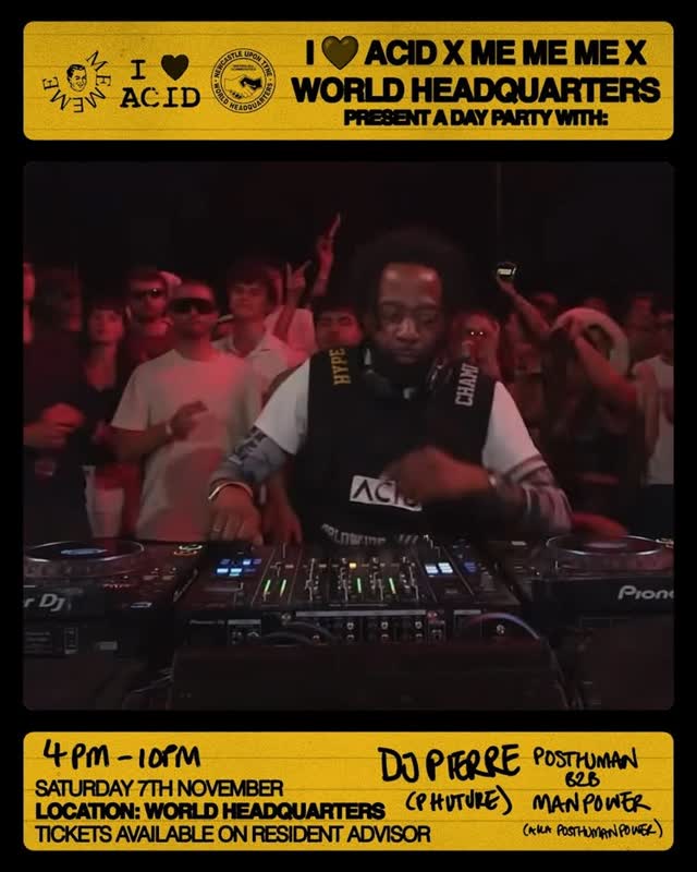 The legendary DJ Pierre joins us for a day party