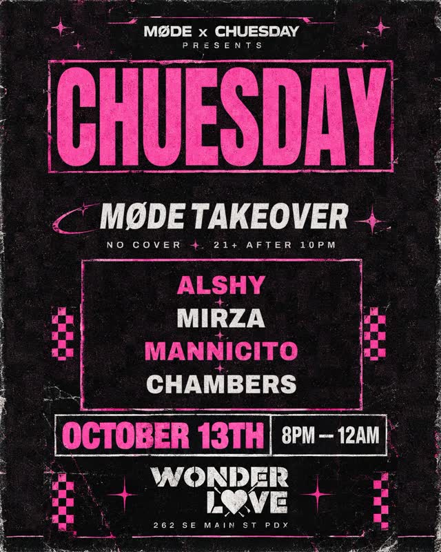 MØDE x Chuesday Presents — Chuesday | MØDE Takeover