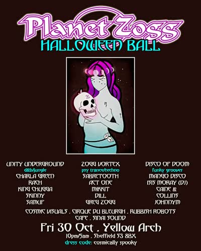 Planet Zogg Halloween Ball