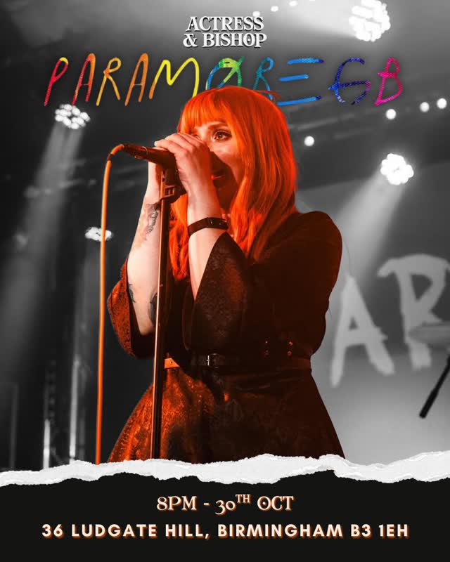 PARAMORE GB ARE TAKING OVER THE ACTRESS!