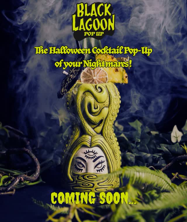 @blacklagoonpopup is coming back to the Marigny this Halloween season. Opening on October 14th and running through November 2nd for @mayahuel.nola Day of the Dead parade. Stay tuned for our tropical goth events line up this season!
