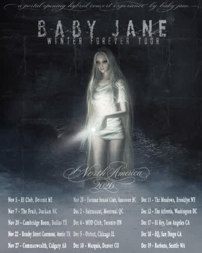 BABY JANE WINTER FOREVER TOUR