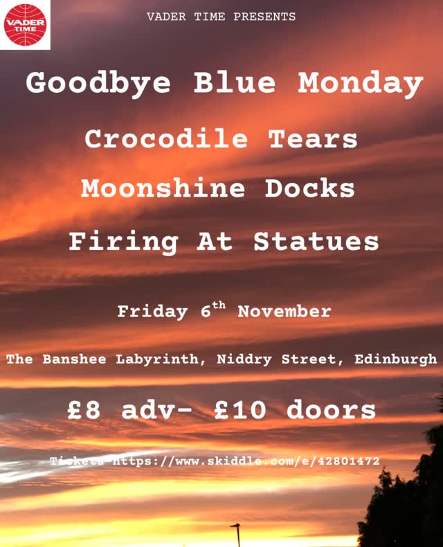 VADER TIME with @goodbye_blue_monday_band @helloitscroctears @moonshinexdocks and @firingatstatues