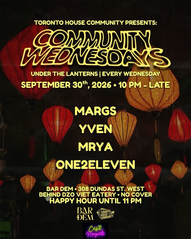COMMUNITY WEDNESDAYS - SEPTEMBER 30